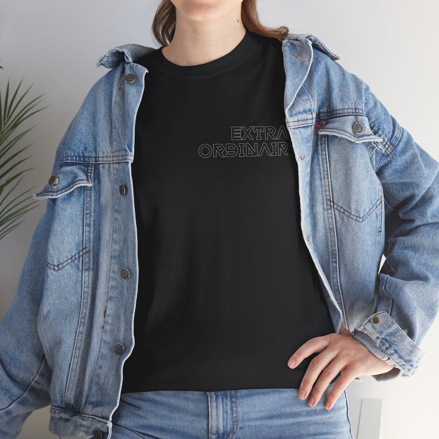 Extraordinair T-Shirt | Slimme Woordgrap Tussen Buitengewoon en Ordinair
